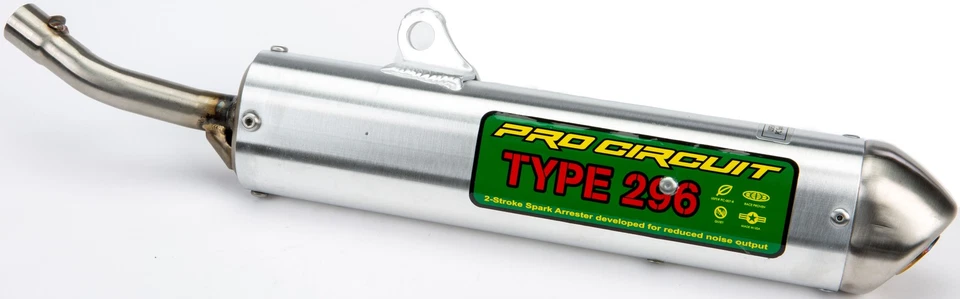 Pro Circuit [SH02125-296] Type 296 Spark Arrestor Silencer - Image 1 of 1