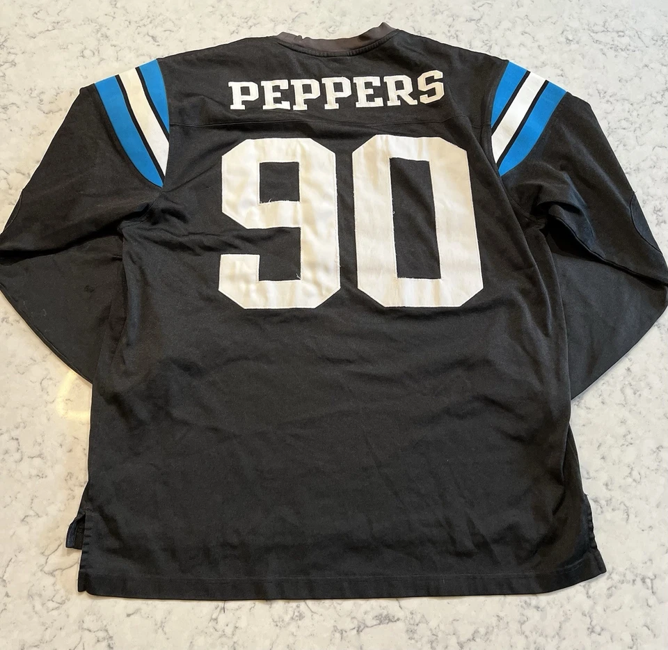 #90 Julius Peppers Carolina Panthers NFL Fútbol Reebok Camiseta Talla XL Foto 1 de 4