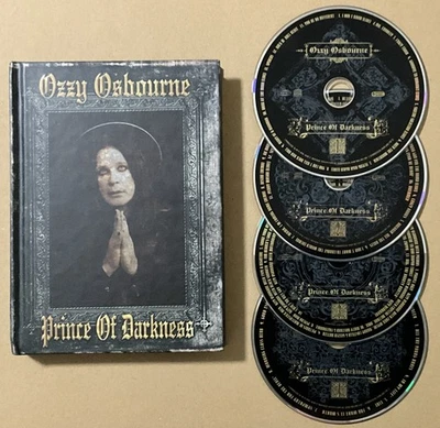 Ozzy Osbourne Prince Of Darkness Deluxe 4 x Cd Hardback Digibook Very Rare 2013 - Image 1 of 4