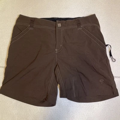 Женские туристические шорты Mountain Hardwear нейлон быстрая сушка для кемпинга размер 6 повседневные - Изображение 1 из 4