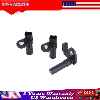 2x Camshaft & 1x Crankshaft Position Sensor for Ford  F-150 E-150 E-250 E-350 - Image 1 of 4