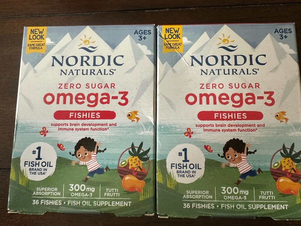 Nordic Naturals Omega-3 Fishies 36 Ct
