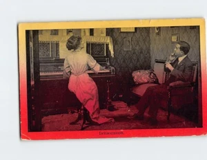 Postcard Intermission with Lovers Picture - Picture 1 of 2