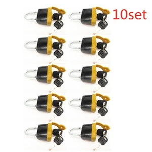10er Set 246-2641 Vorhängeschloss mit 2 Schlüssel 5P8500 für Caterpillar CAT 5p8500 - Bild 1 von 9