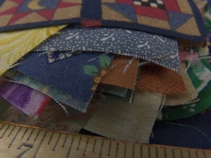 Assorted Fabrics 4" Squares/60pcs./New/100% Cotton Fabric for Quilting - Picture 1 of 3