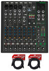 Mackie ProFX10v3+ 10-Ch. Mixer w/Enhanced FX/USB Recording/Bluetooth+XLR Cables