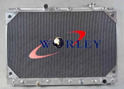 Radiador de alumínio para Toyota Camry 2.2 L4 4 cilindros 1992 1993 1994 1995 1996 1997 - Imagem 1 de 4