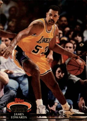 1992-93 Stadium Club #227 James Edwards UER (RC is 1978-79, not 1980-81) - NM - Image 1 of 2