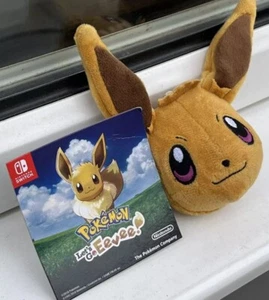 NINTENDO POKEMON LET'S GO EEVEE SOFT PLUSH KEYCHAIN *FACTORY SEALED* RARE PROMO! - Picture 1 of 9