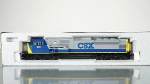 KATO SD80MAC CSX 801 HO scale - Picture 1 of 2