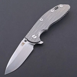 Couteaux Hinderer Vintage de qualité XM-18 d2 manche en acier inoxydable et tita - Afbeelding 1 van 10