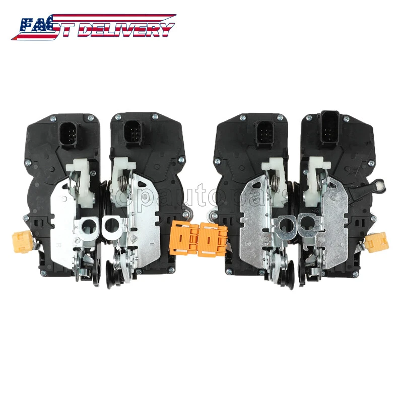 Actuadores de bloqueo de puerta 4 piezas para GMC Chevrolet Cadillac izquierda derecha 07-09 todas las puertas Foto 1 de 4