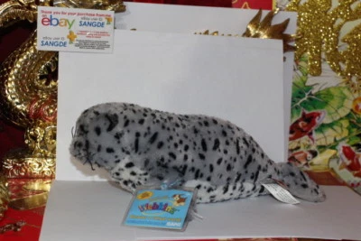 WEBKINZ SPOTTED SEAL.COMES WITH SEALED/UNUSED CODE/TAG-NICE GIFT  - Image 1 of 4
