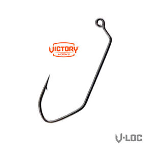 Victory 11786 V-Loc 60º Hook Endura Point Heavy Wire Compared Mustad 32786 Hook
