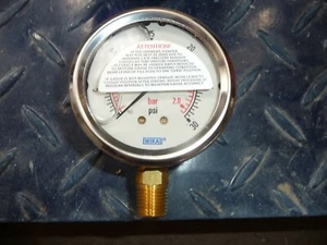 WIKA 9691990 213.53 2.5" PRESSURE GAUGE 30 PSI/BAR  - Picture 1 of 2