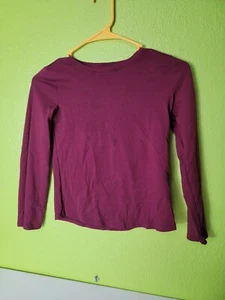 Wonder Nation Girls Shirt Long Sleeve Size Medium 7-8 - Picture 1 of 4