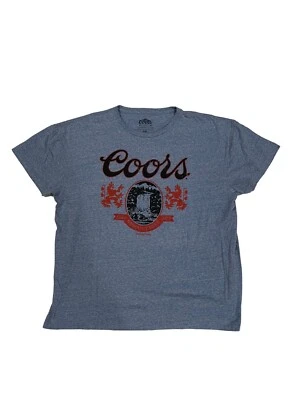 Coors Light Beer Blue Shirt Regular Fit Men’s Size Large Good Condition - Image 1 of 4