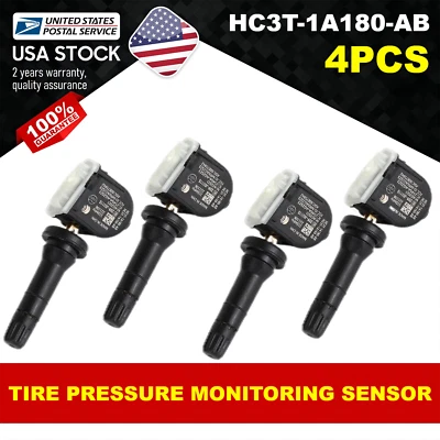 Juego (4) sensores de presión de monitor de neumáticos TPMS para Lincoln MKC 2018-19 y MKZ 2018-2021 Foto 1 de 4