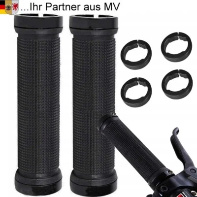 Fahrrad Griffe Lenkergriffe Fahrradgriffe Gummigriffe Schraubgriffe E-Bike MTB - Bild 1 von 4