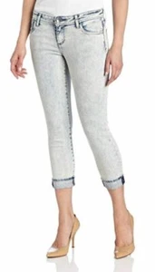 Nuevos Jeans KUT From The Kloth Catherine Slim Boyfriend aparentemente blanqueados lavado claro - Imagen 1 de 6
