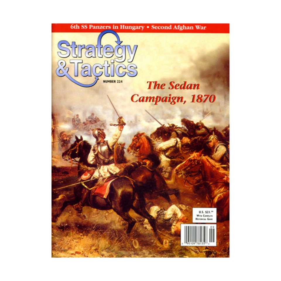 Decision Games Strategy & Tactics #224 w/The Sedan Campaign, 1870 Mag VG/VG+ - Image 1 of 1