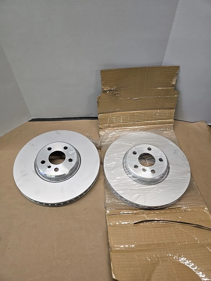 BMW ROTORES DE FRENO IZQUIERDO Y DERECHO OEM NUEVO X3 X4 330 340 M Series Genuino 21 22 23 Foto 1 de 4