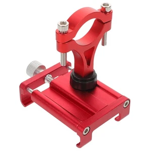 Soporte para teléfono de bicicleta motocicleta: soporte de aluminio para teléfono celular para bicicleta con - Imagen 1 de 20