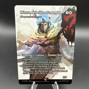 MTG Minwu, Rebellion Strategist - Mangara, the Diplomat (Showcase) Foil NM FINAL - Bild 1 von 2