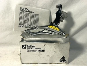 Vintage Suntour XC PRO 28.6 front derailleur mountain bike road mtb bottom pull - Picture 1 of 7
