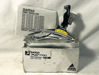 Vintage Suntour XC PRO 28.6 front derailleur mountain bike road mtb bottom pull - Image 1 of 4