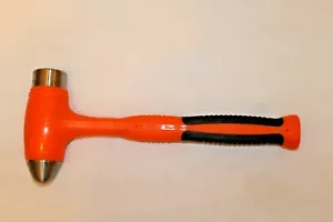 Snap On Ball Peen Dead Blow Hammer 24 oz. Manija de agarre suave naranja HBBD24 nuevo - Imagen 1 de 7