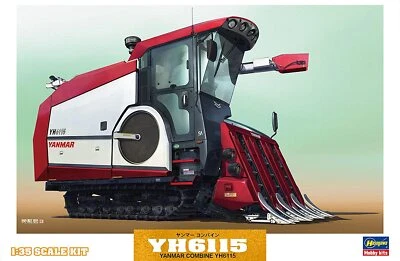 HASEGAWA 1/35 YANMAR Combine YH6115 Plastic Model Kit Giappone - Immagine 1 di 4
