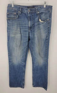 Banana Republic Jeans Herren 33x34 Dark Faded Wash Straight Leg Blau Denim - Bild 1 von 8