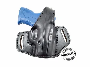 OWB Thumb Break Leather Belt Holster for Beretta PX4 Storm Subcompact 9mm  - Picture 1 of 4