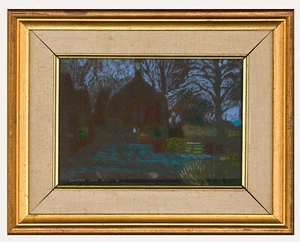 Cynthia Wall RSW (1927-2012) - Framed 20th Century Pastel, Carnbee Church - Picture 1 of 4