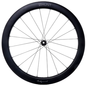 HUNT 54 Aerodynamicist Carbon Disc CL Tubeless 12x 100 Road FRONT Wheel 700c EZO - Picture 1 of 6