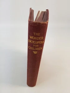 The Wonder Encyclopedia For Children John R Crossland J M Parrish 1933 Vintage - Picture 1 of 7