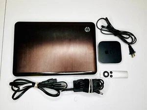 Apple TV (3rd Generation) 8GB HD Media Streamer - A1469 + Windows 7 HP Laptop - Picture 1 of 14