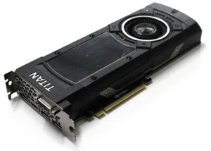 Carte graphique professionnelle GPU Nvidia GTX Titan X 12 Go GDDR5 GM200 - Photo 1/7