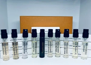 Louis Vuitton 10Pc Perfume Sample Discovery Set For Women With Orange LV box - Picture 1 of 11