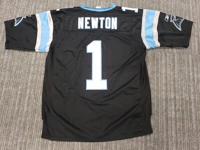 Camiseta de fútbol americano Reebok On Field Cam Newton #1 Carolina Panthers NFL talla 48 Foto 1 de 4