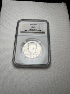 1970 D Kennedy Half Dollar MS 65 NGC Certified - Image 1 of 4