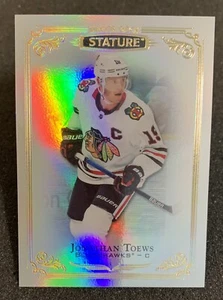 2019-20 Upper Deck Stature #27 Jonathan Toews Rainbow Chicago Blackhawks - Picture 1 of 2