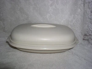 Vintage Tupperware Gemüsedampfer Elfenbein Top Zustand Mikrowelle - Bild 1 von 5