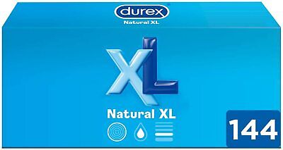 DUREX XL PRESERVATIVI PROFILATTICI DUREX XL EXTRA LARGE 60 Mm Box Da 144 • 49.88€
