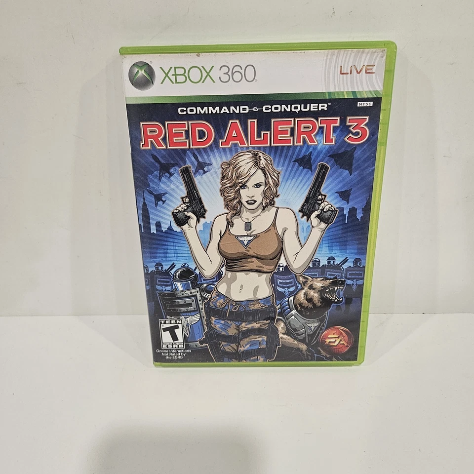 Command & Conquer: Red Alert 3 (Microsoft Xbox 360, 2008) Tested Working - Image 1 of 1
