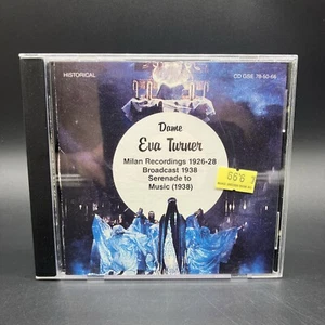 DAME EVA TURNER - Milan Recs 1926-28, Broadcast 1938, Serenade CD 1996 - Bild 1 von 4
