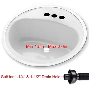 Bathroom Sink Drain Kit With Flexible Expandable Ptrap Sink Drain Pipe Tube Anti - Picture 1 of 6