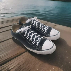 Converse All Star Classic Black Unisex Low top Shoes W9166 Men’s 6 Women's 8 - Picture 1 of 7