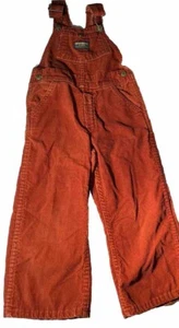 Vintage OSHKOSH Rost Cord WESTEBAK UNION Made SANFORIZED Latz Overall 5 6 - Bild 1 von 8